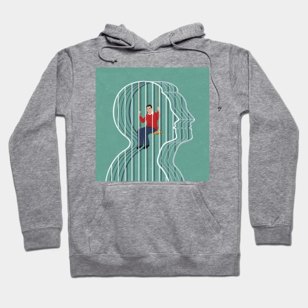 Head Cage Hoodie by John Holcroft